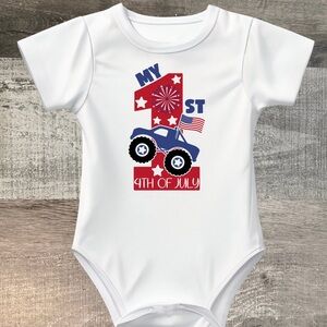 4th of July Baby Onesie